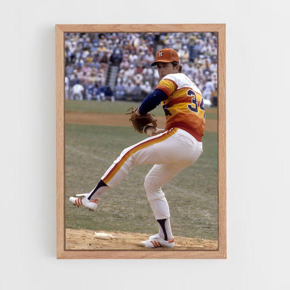 Poster Nolan de ryan – affiche Baseball (vue 4)